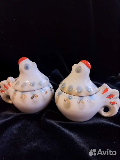 Фарфоровые курочки СССР