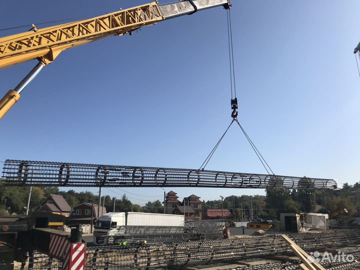 Арматурный каркас сваи бнс