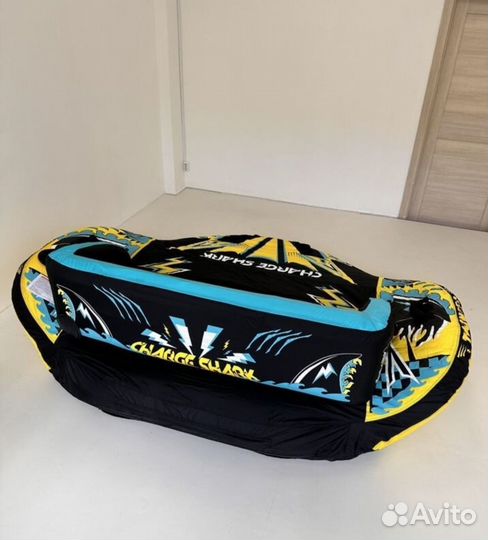 Баллон буксируемый трёхместный водная плюшка Shark