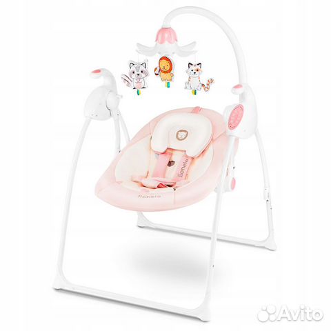 Новые детские Качели Lionelo Robin pink