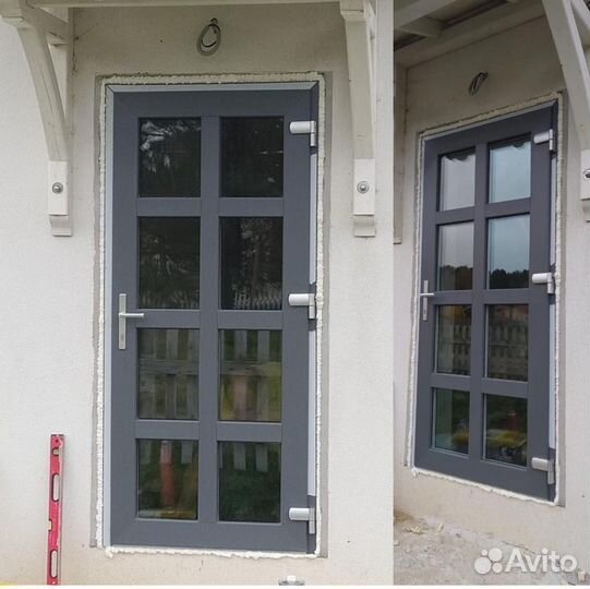 Установка окон и дверей (пвх и алюминий)