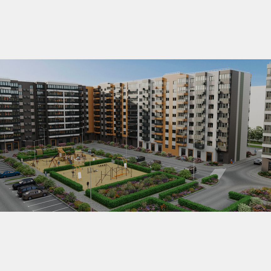 3-к. квартира, 89,5 м², 5/9 эт.