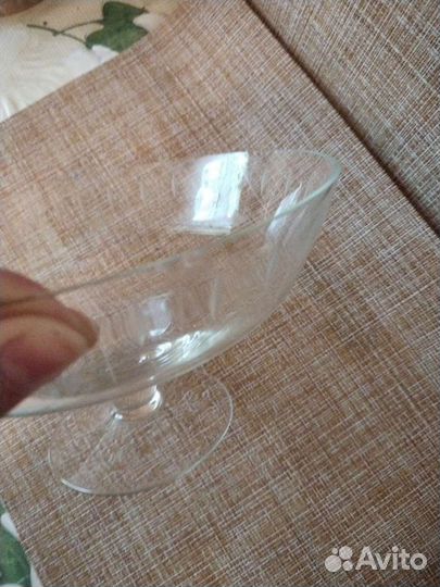 Ваза для фруктов на ножке СССР