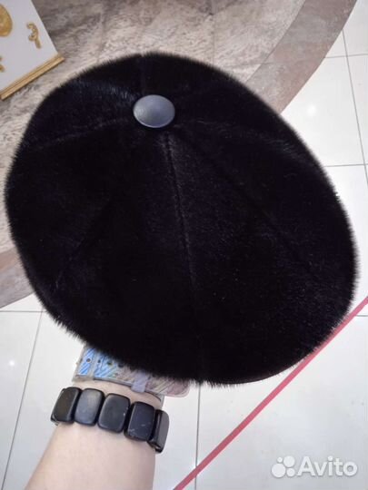 Мужские ушанки норка, кепи нерпа