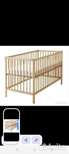 Детская кроватка IKEA