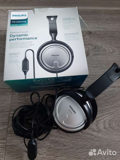 Проводные наушники philips