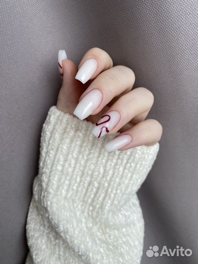 Маникюр, наращивание, гель лак, с выездом на дом