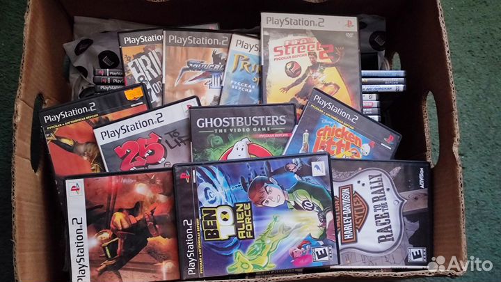 Игровые диски на ps2
