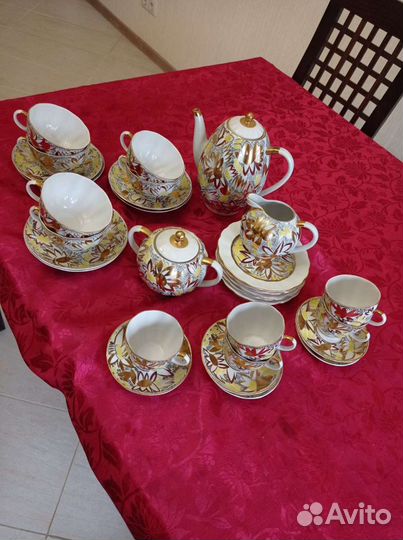 Чайно-кофейный сервиз лфз, 30предметов