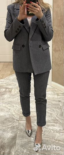 Теплый Брючный костюм женский 42