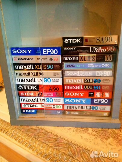 Аудиокассеты запечатанные