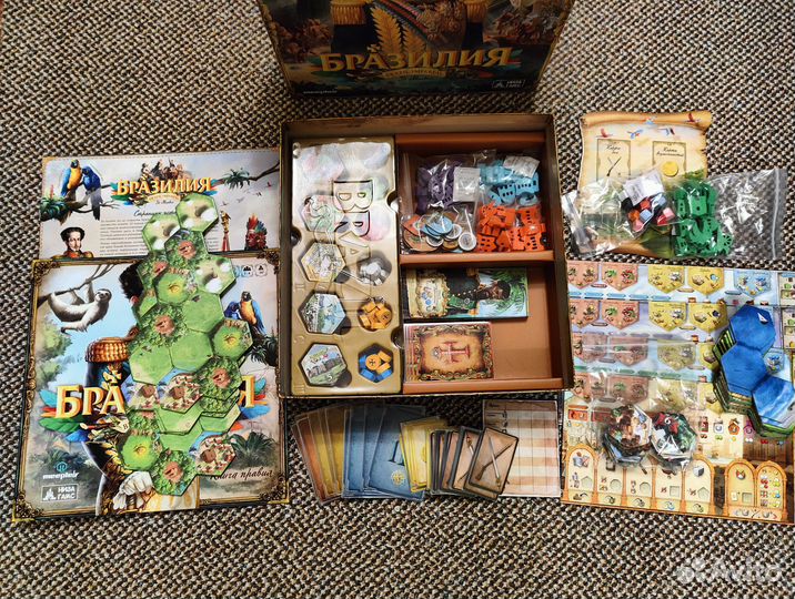 Бразилия настольная игра