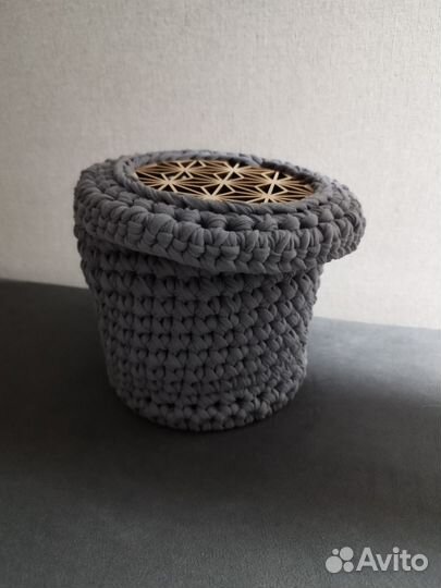 Плетеные корзинки для хранения