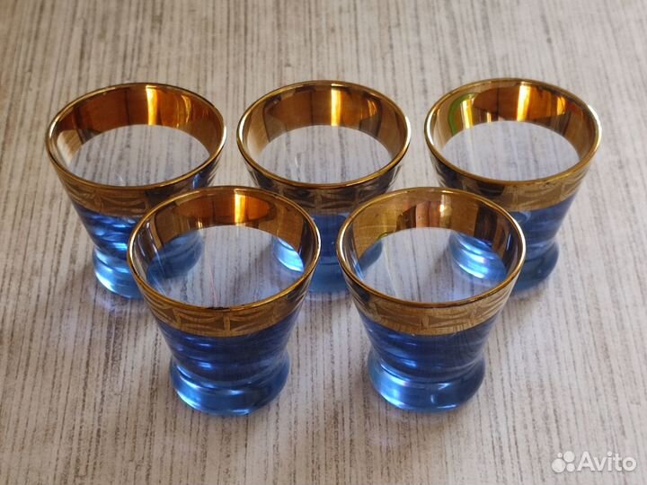 Графин и 5 стопок. Штоф. Цена за всё