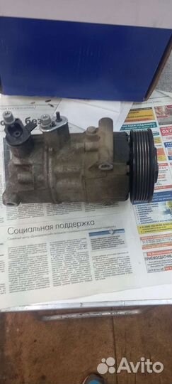 Компрессор кондиционера VW, Skoda, Audi