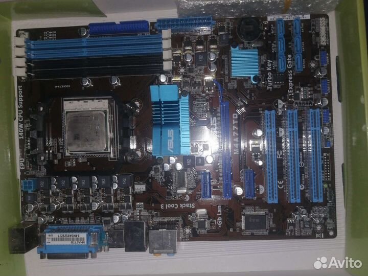 Материнская плата socket am3+ Asus m4a77td