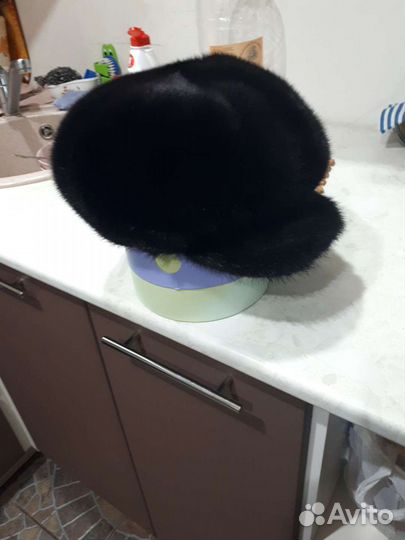 Меховая мужская кепка