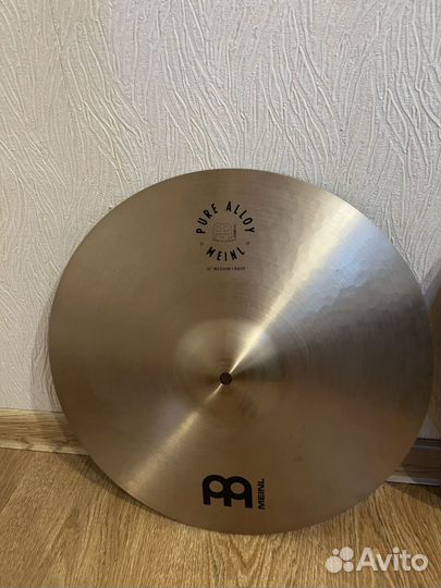 Meinl pure alloy 16 crash