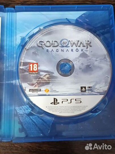 God of war ragnarok ps5 диск русская озвучка