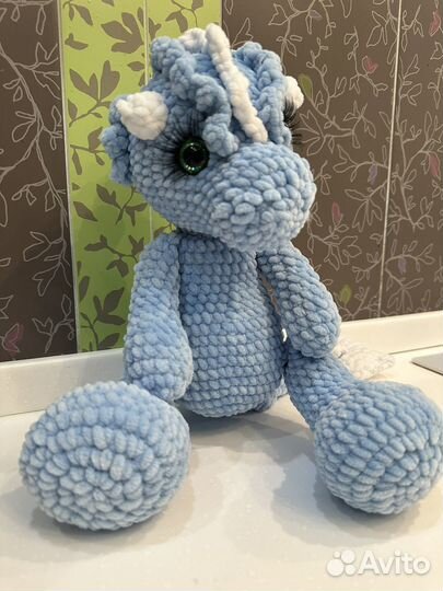 Дракон игрушка ручной работы