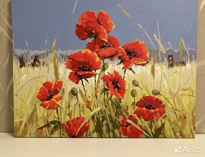 Картина акриловыми красками 