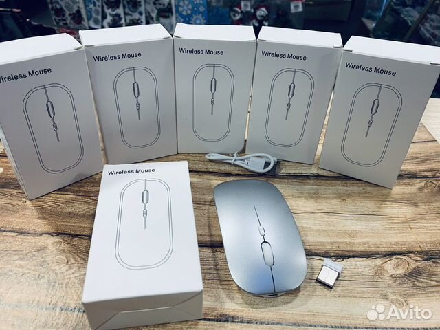 Мышь беспроводная, аккумуляторная, игровая