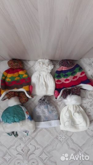 Шапочки на девочку