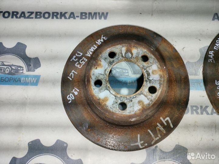 Диски тормозные задние BMW X5 E53 LCI