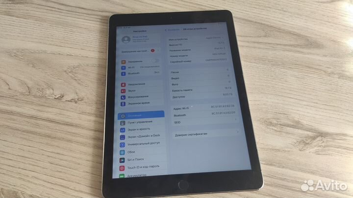 iPad air 2 16 GB