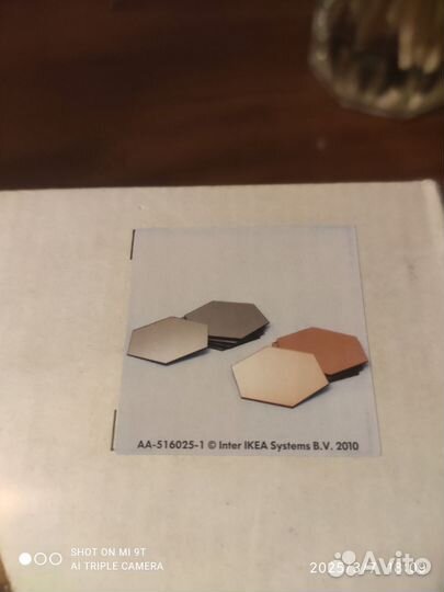 Декоративная зеркальная плитка IKEA honefoss