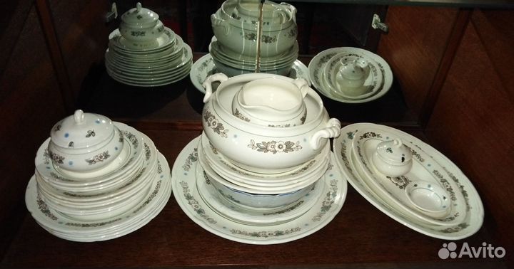 Набор советской посуды зик