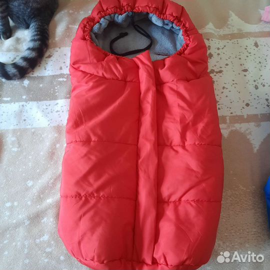 Теплый конверт в коляску