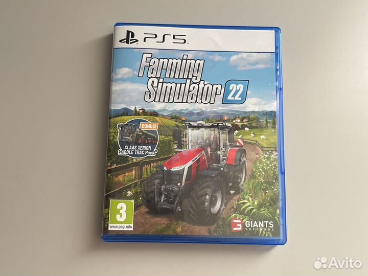 Игры для ps5 Farming Simulator 22