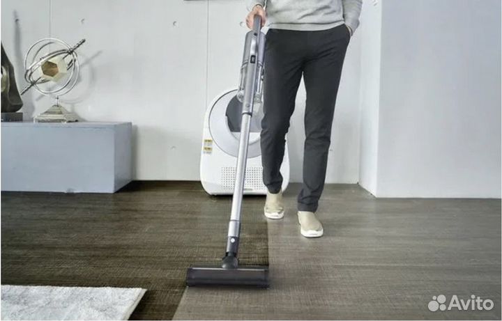 Моющий беспроводной пылесос x30 plus space gray