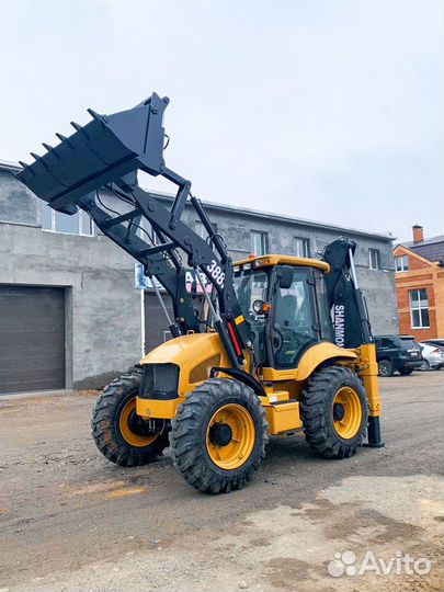 Экскаватор-погрузчик Shanmon 388H, 2024