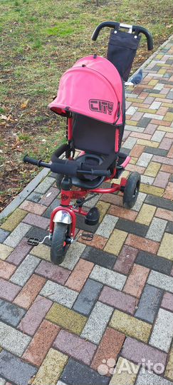 Велосипед детский трёхколёсный