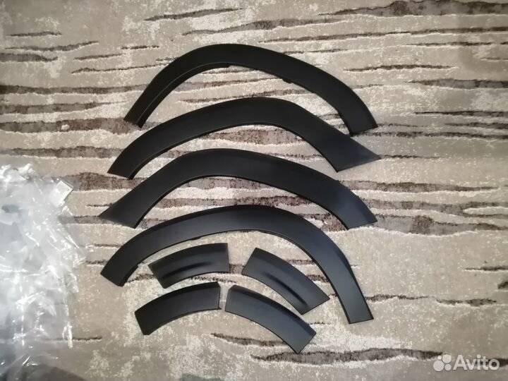 Комплект расширителей крыльев Renault Duster 2