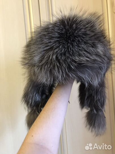 Шапка из чернобурки