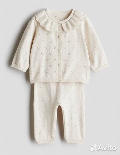 Вязаный костюм для девочки H&M 56,62