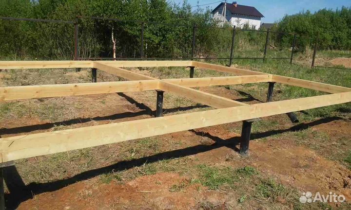 Сваи винтовые с монтажом под ключ