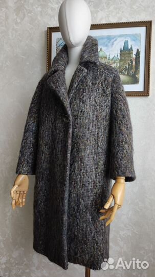 Benetton шерстяное пальто