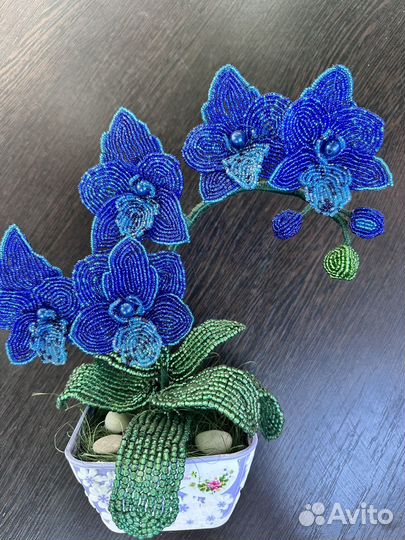 Орхидея из бисера