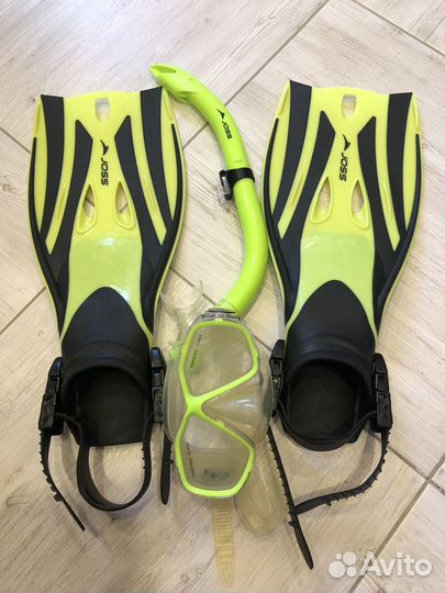 Ласты, маска, трубка для плавания детские