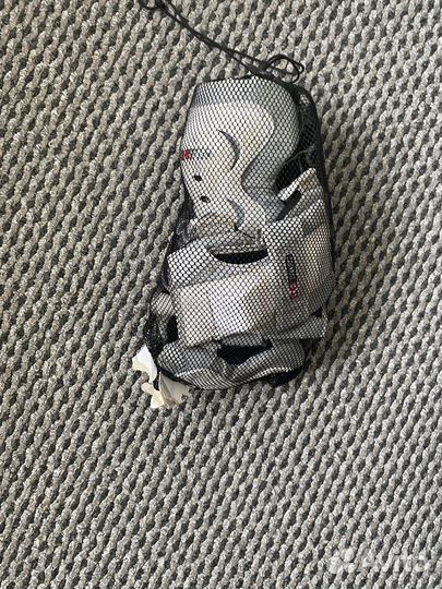 Защита для роликов с шлемом розовым