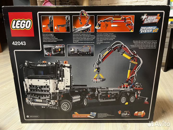 Lego Technic 42043 Mercedes Benz Arocs