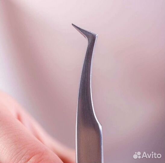 Пинцет для наращивания ресниц