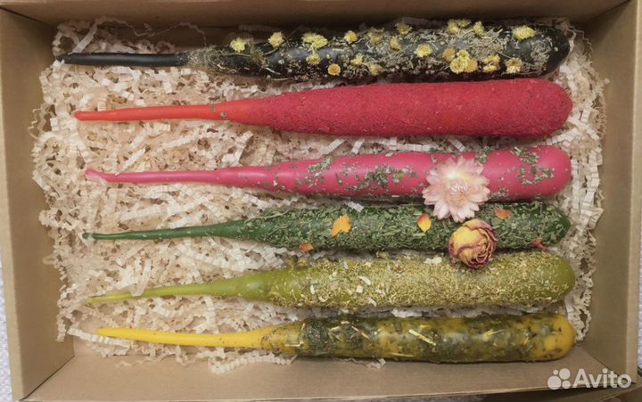 Свечи маканые с травами