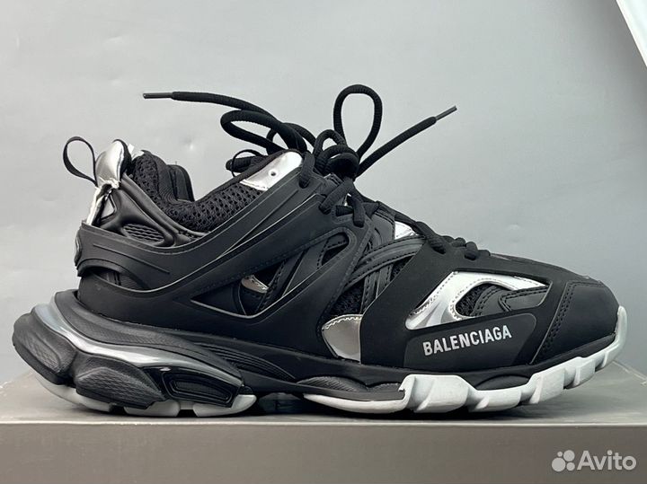 Balenciaga Track Sneaker Black Silver