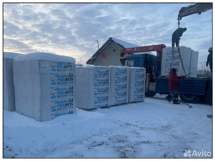 Газосиликатные блоки, газосиликат Bonolit