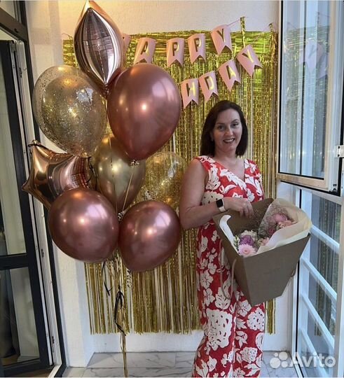 Воздушные шарики /Коробка сюрприз